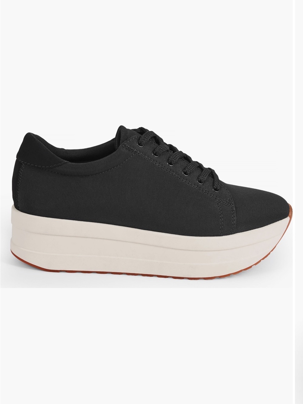 Vagabond Casey Platform Sneaker Black Textile EU 39
